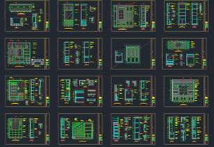 精品家裝裝修CAD施工圖與實景設計平面圖全面解析 編號18600075