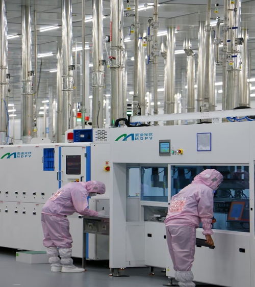 麥迪科技 9gw高效單晶topcon電池智能制造工廠項目首片電池片下線